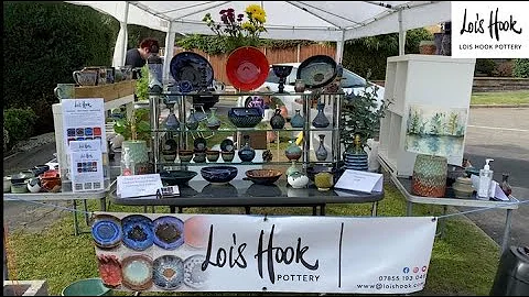 66. My first ever pottery show. Harpole Scarecrow ...