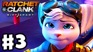 Ratchet & Clank: Rift Apart - Gameplay Walkthrough Part 3 - Zurkie's Arena and Sargasso 100%! (PS5)