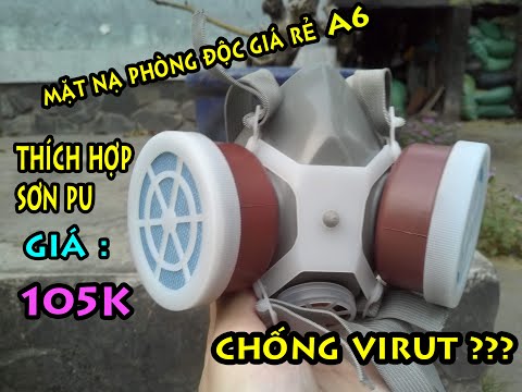 Trên Tay Mặt Nạ Phòng Khói Độc A6 Giá Rẻ Trên Shopee : Tôi Yêu Công Nghệ