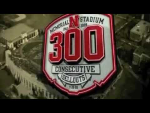 Nebraska Huskers 300th Sellout with Barry Switzer,...