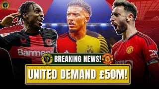 UNITED SET SANCHO PRICE?! BRUNO NEW CONTRACT? | Breaking Manchester United News!