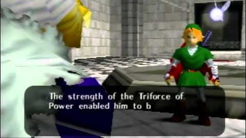 Link Returns to the Temple of Time (Ocarina of Time)