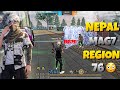 🔥 MAG-7 Shotgun Gameplay | Nepal Region 76 😱 CS Rank Game Play| Free Fire Bangla