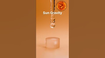 SUN GRAVITY vs Earth Gravity Simulation