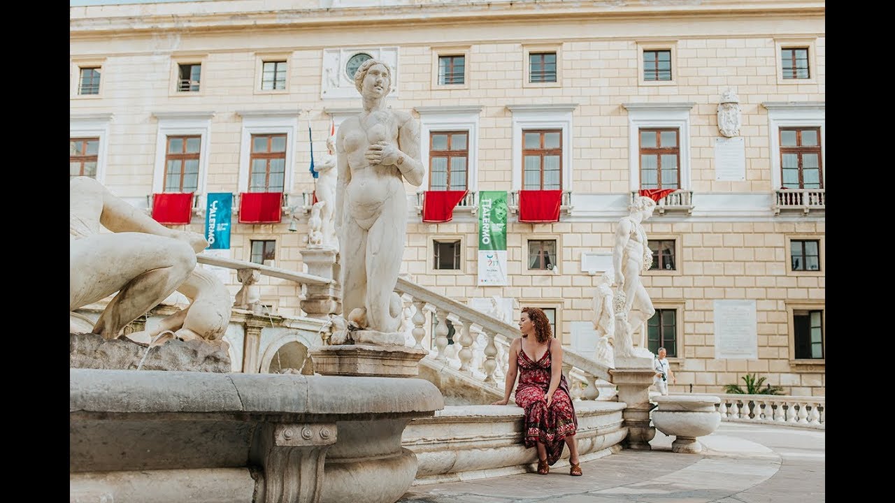 MEGAN VISITING PALERMO SICILY | Airbnb Experience - Creative Travel Video