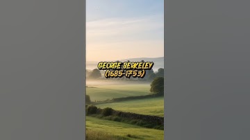 George Berkeley #shorts #history #legend #philosophy