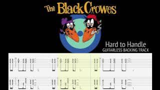 THE BLACK CROWES - Hard to Handle [GUITARLESS BACKING TRACK   TAB]
