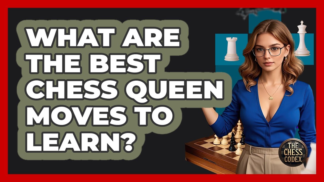 What Are The Best Chess Queen Moves To Learn? - The Chess Codex - YouTube