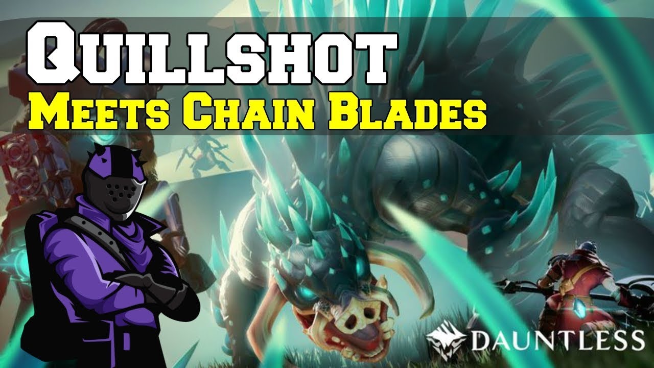 Dauntless Fighting QuilShot With Chain Blades | Gameplay | Dauntless The Game