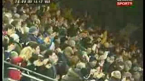 Jamie Heaslip scores against Ulster at The Last Stand
