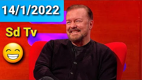 FULL Graham Norton Show 14/1/2022 Ricky Gervais, A...