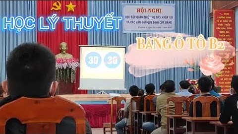 Bao nhiêu câu lý thuyết b2