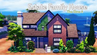 The Sims 4 House Build | ESTATE FAMILY HOUSE