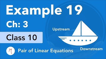 Example 19 - Chapter 3 - Class 10 | Pair Of Linear Equations In Two Variables  | NCERT (Old Book)