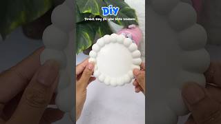 I Made Trinket Tray From Cement 🫨  @craftersavali   #handmade #cute  #diy #acce #homedecor