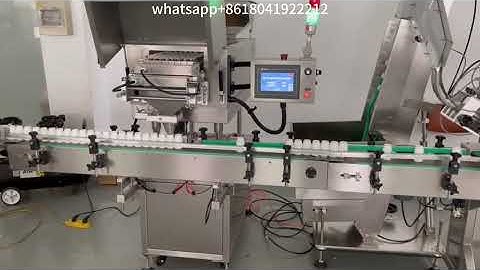 Automatic Gummy Counting and Filling Line