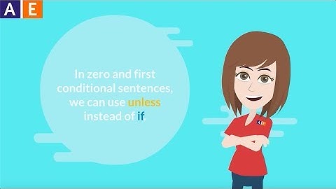English Language Grammar - Conditionals: “Unless” with Conditional Sentences