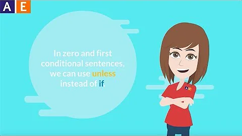 English Language Grammar - Conditionals: “Unless” with Conditional Sentences