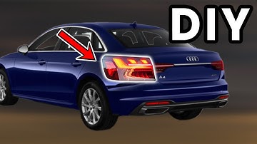 DIY 2020-2025 Audi A4 Tail Light Replacement | How To Replace Audi A4 Tail Lights