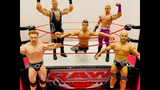 Monday Night RAW Wrestling Figure collection Toy Drop in the store Sheamus vs Cesaro Evan Borne more