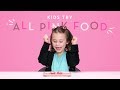 Kids Try All Pink Food | Kids Try | HiHo Kids