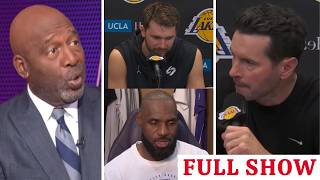 FULL Lakers Postgame Interview & Analytic vs. Bulls | James Worthy, JJ Redick, Luka Doncic, LeBron screenshot 2