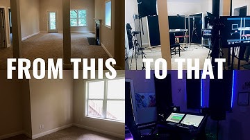 My Epic Basement Music/Youtube Studio Tour!