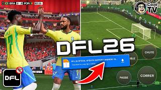 DLF 26 ATUALIZAÇÃO EA FC 27 MEDIAFIRE DIRETO | MODO CARREIRA REAL | DFL 26 MODS (REVIEW & GAMEPLAY)