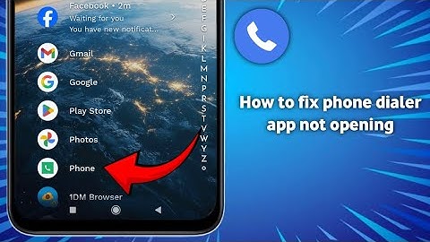 How to Fix phone dialer app not opening (2025)