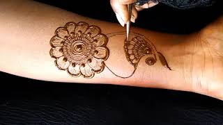 Arabic Mehndi Design For Front Hand ll Easy Simple Arabic Mehndi designs‎@Henna Style and passion 