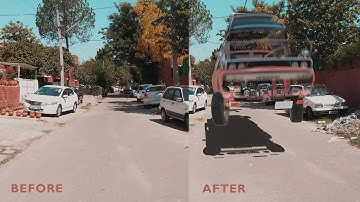 CGI VFX CAR MORPHING AND COMPOSITING | TUTORIAL | ELEMENT 3D | AFTER EFFECTS | NPS3D | JULY 2019