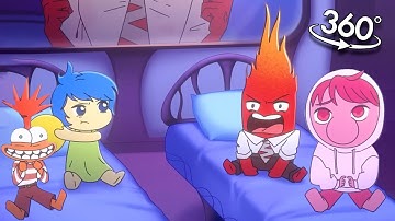 Inside Out Babies | Joy is Delusional but Anime (Inside Out Animation) 360° VR