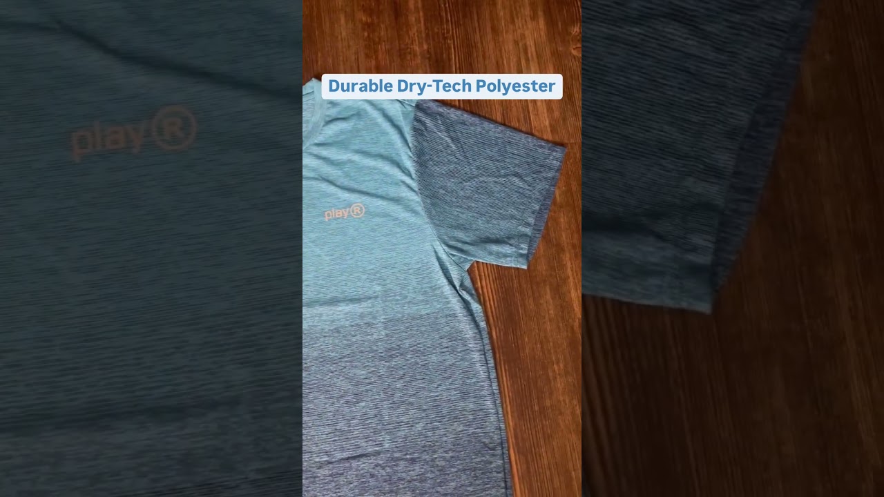 Unboxing playR Ombre Tee | Ultimate Performance Gear with DryTech & Sweat Release 