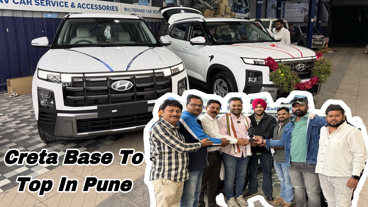 Creta Base To Top In Pune | Creta Base Model Modified | Creta Modification 2025✅ Creta 2025 modified
