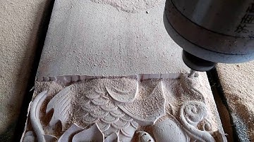 Video of mini cnc router 6090 cut wood