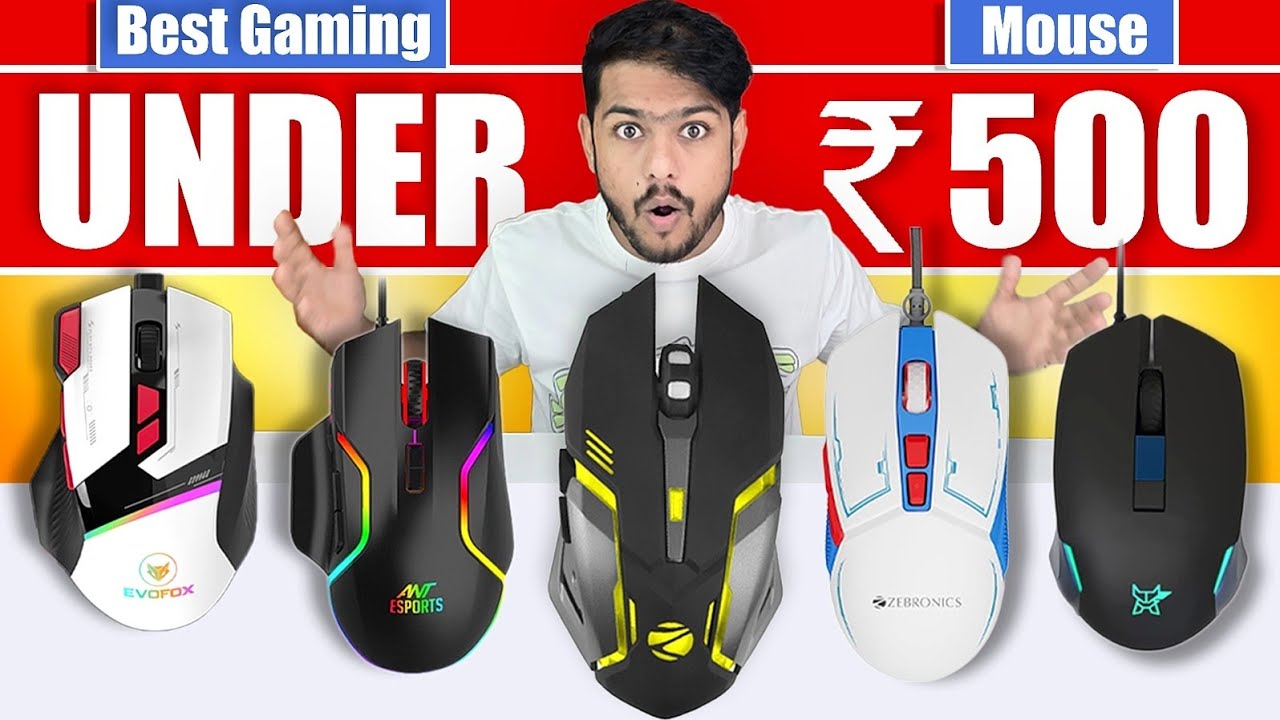 Top 5 Best Gaming Mouse Under 500 Rs! Best Gaming Mouse 2024 - YouTube