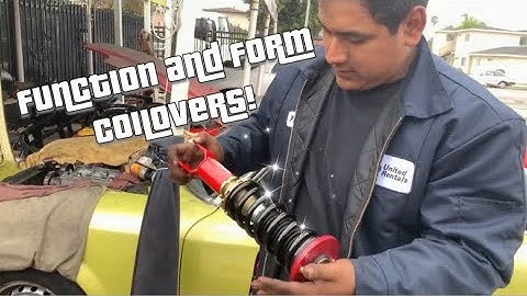 Function Form Coilovers! DC2 DC4 Integra install