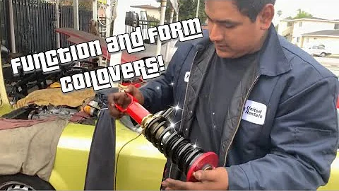 Function Form Coilovers! DC2 DC4 Integra install