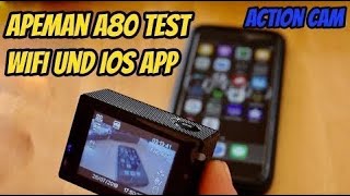 Apeman A80 Test Wifi und welche App für iOS [deutsch]