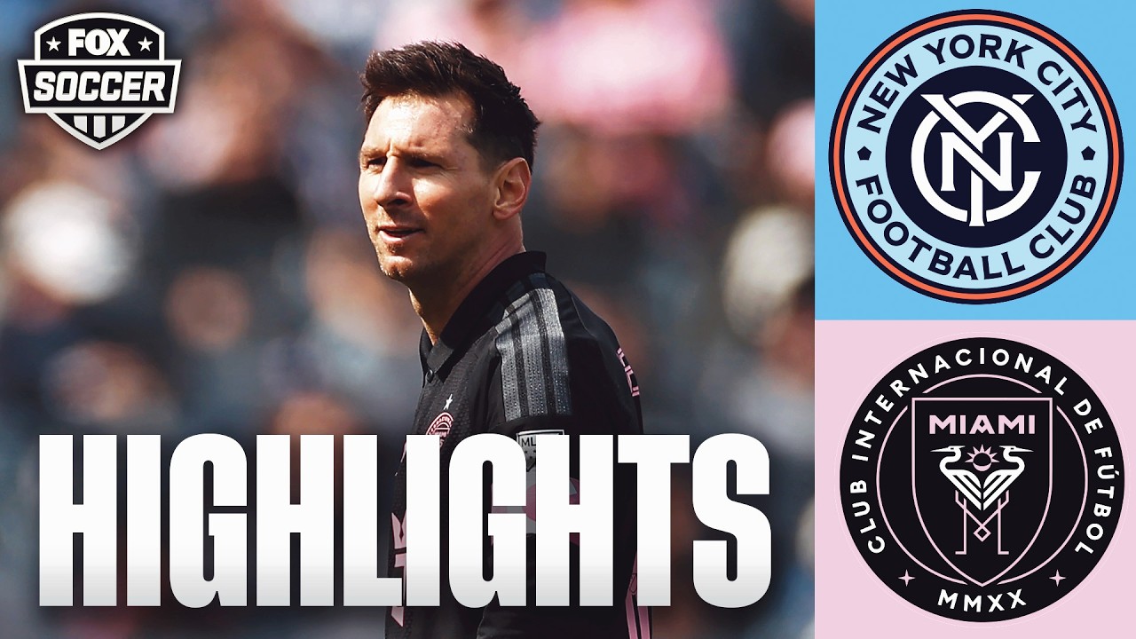 Lionel Messi & Inter Miami vs. New York FC Highlights ⚽️ FOX Soccer ...