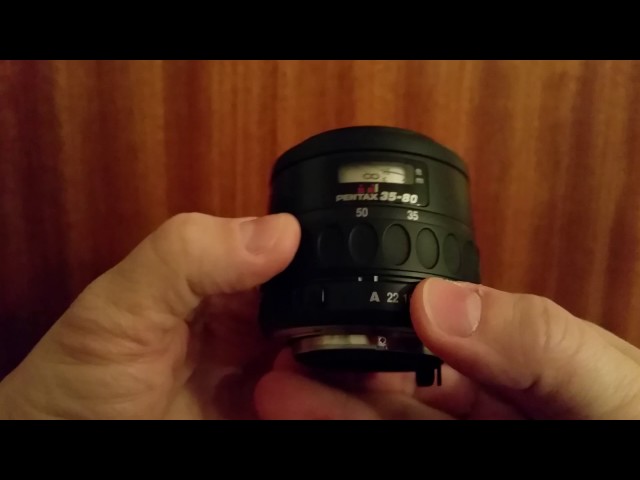 KAF Pentax SMC-F 35-80mm F4-5.6 - YouTube