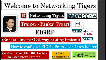 Free(NEW)CCNA|154 How to Configure EIGRP Protocol | EIGRP Part-11|CCNA200-301 Complete Course