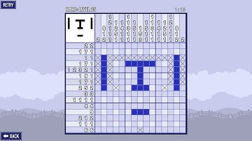 Picross Touch (Hard Level 35) Gameplay and Tutorial
