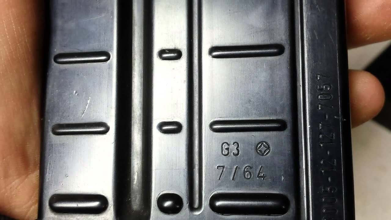 Hk g3 magazine markings YouTube