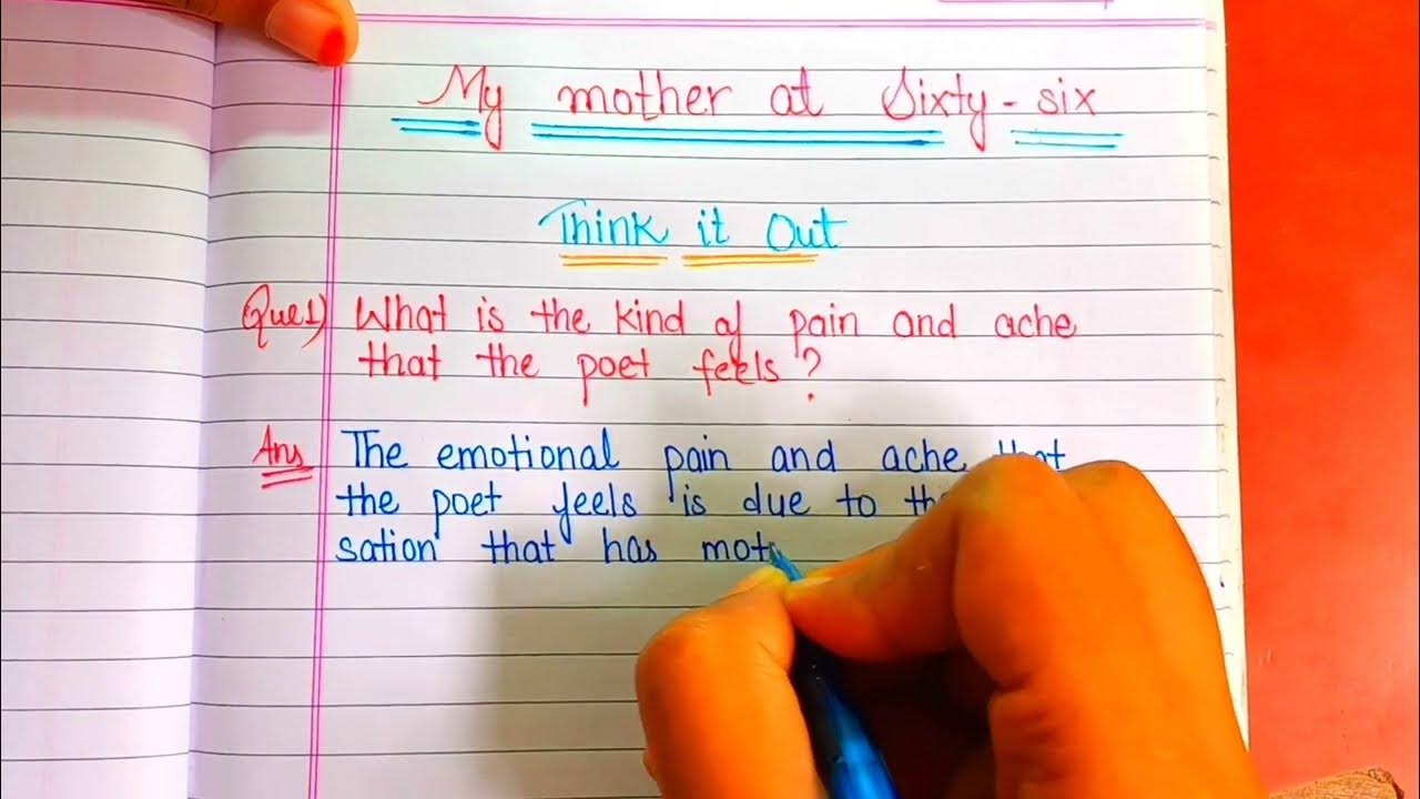 my-mother-at-sixty-six-class-12-question-answer-class-12-english-poem