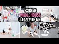 NEW! EXTREME WHOLE HOUSE CLEAN WITH ME 2020 | ALL DAY SPEED CLEAN & ORGANIZE | CLEANING MOTIVATION