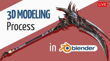 Modeling a Fantasy Weapon in Blender | Part 1