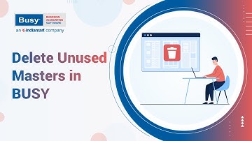 Delete Unused Masters in BUSY (Hindi) | BUSY se unused masters ko 1-click mein delete karein | BUSY