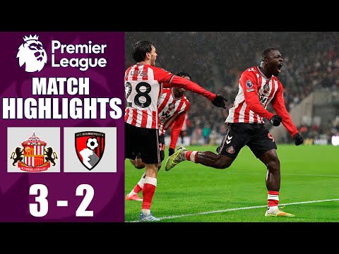 Sunderland Vs Bournemouth 3 2 Highlights Premier League 2025 26 Bournemouth Sunderland