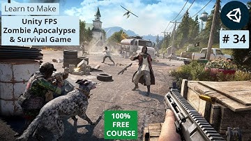 Unity Score System | Sniper Game | FPS Zombie Apocalypse Survival Game Development Tutorial